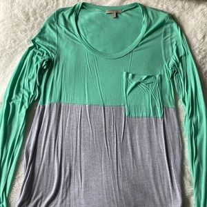 Very soft long sleeved t-shirt, XS